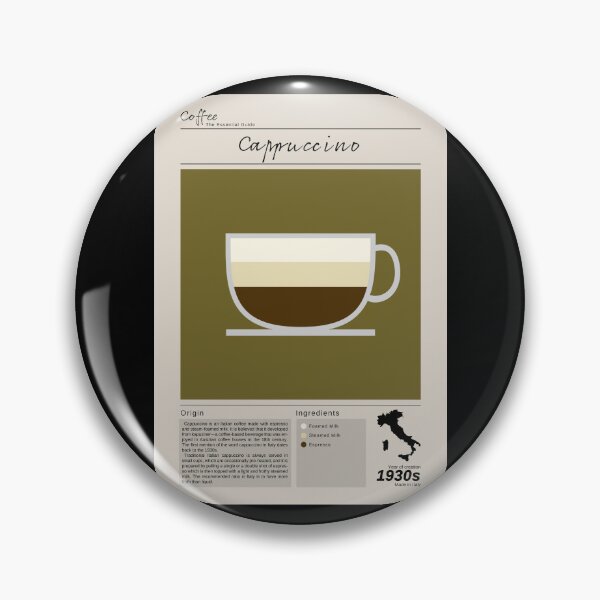 Item preview, Coffee Essential Guide Cappuccino designed and sold by My Digital Mind.