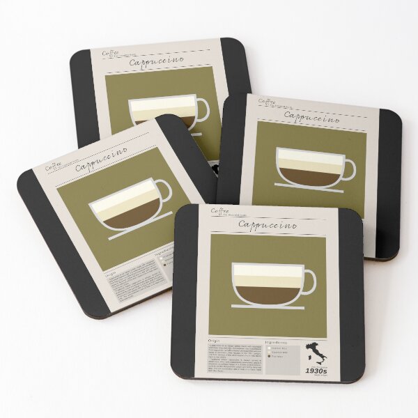 Item preview, Coffee Essential Guide Cappuccino designed and sold by My Digital Mind.