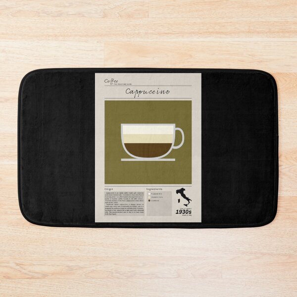 Item preview, Coffee Essential Guide Cappuccino designed and sold by My Digital Mind.