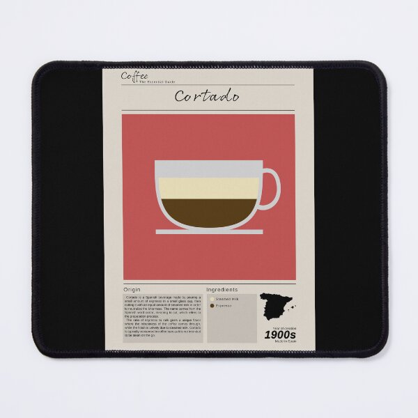 Item preview, Coffee Essential Guide Cortado designed and sold by My Digital Mind.