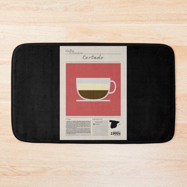 Item preview, Coffee Essential Guide Cortado designed and sold by My Digital Mind.