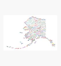 Alaska: Find Your Place Photographic Print