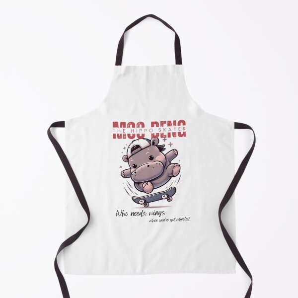 Item preview, Moo Deng Skater, Funny Hippo, Cute Animal Tee designed and sold by Jackie2024.