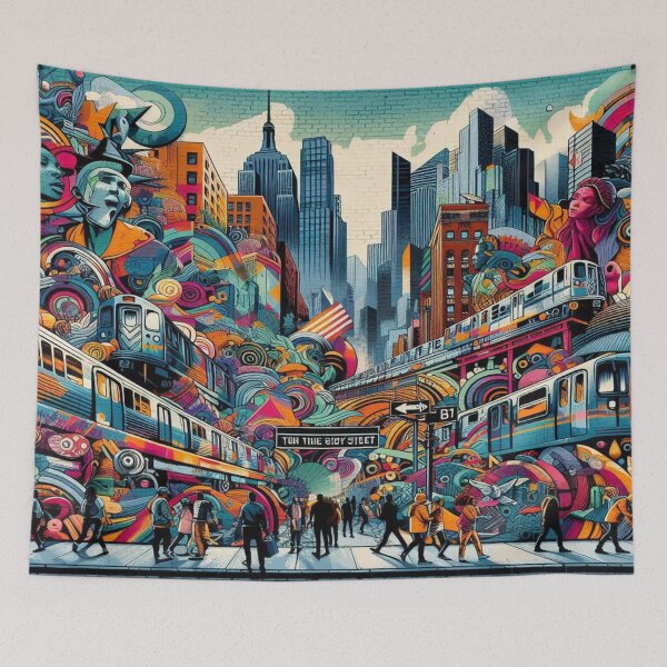 Item preview, iconic city elements illustration designed and sold by Dominika Farkašová.