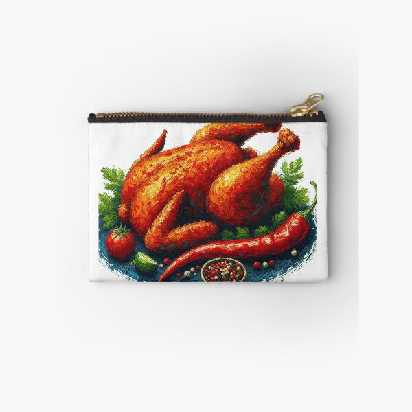 Item preview, Piri Piri Chicken Impressionism Art Style designed and sold by artofuniverse.