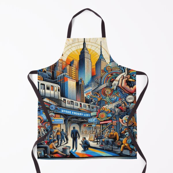Item preview, skyscrapers and subway scenes designed and sold by Dominika Farkašová.
