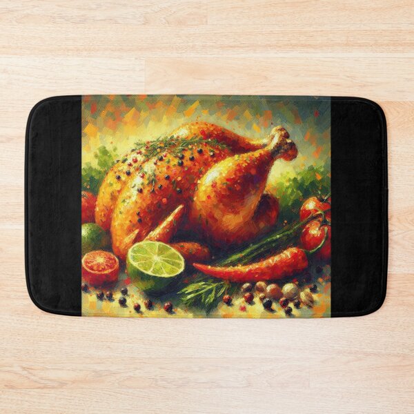 Item preview, Piri Piri Chicken Impressionism Art Style designed and sold by artofuniverse.
