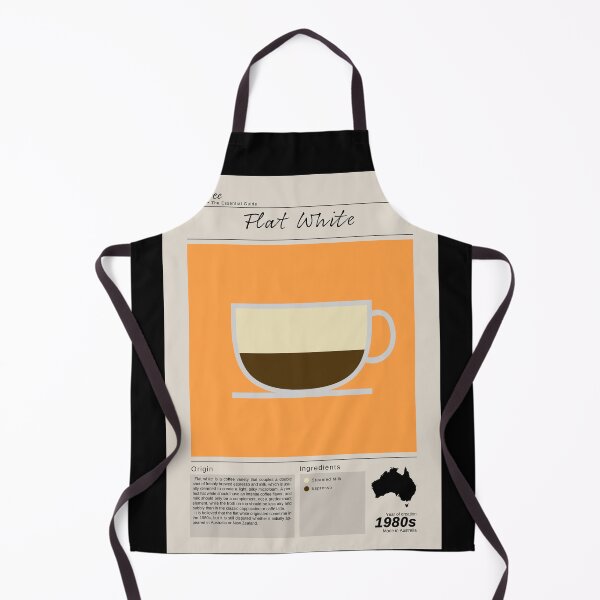 Item preview, Coffee Essential Guide Flat White designed and sold by My Digital Mind.