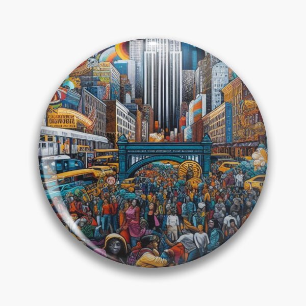 Item preview, visual narrative of city life designed and sold by Dominika Farkašová.