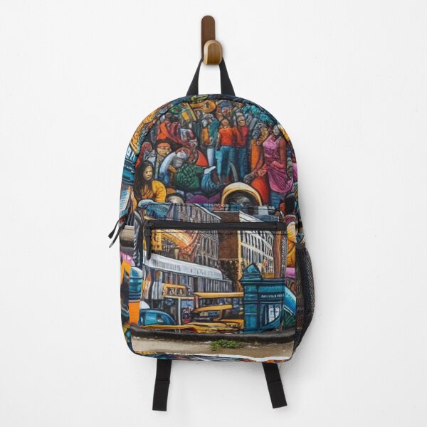 Item preview, visual narrative of city life designed and sold by Dominika Farkašová.