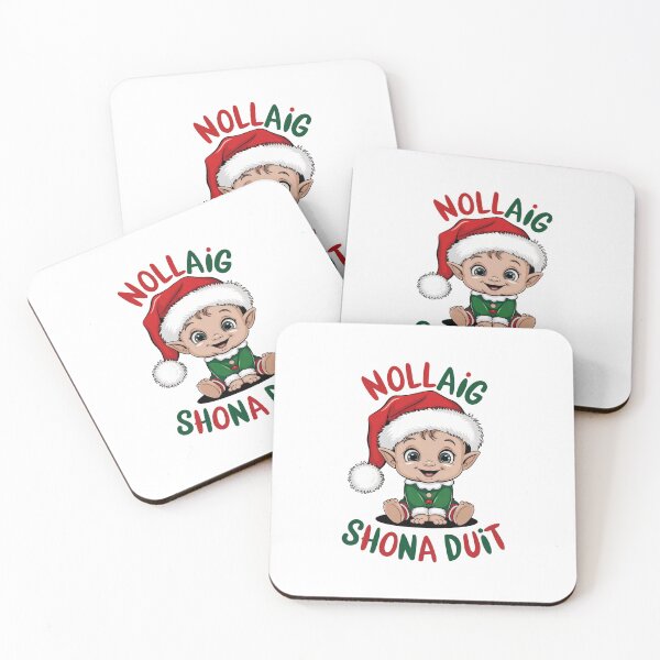 Item preview, Nollaig Shona Duit Irish Baby Christmas Elf designed and sold by REAL IRISH GIFTS.