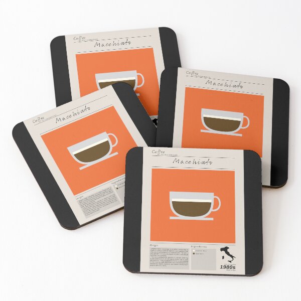 Item preview, Coffee Essential Guide Macchiato designed and sold by My Digital Mind.
