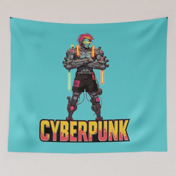 Item preview, Biomechanical Cyberpunk Techno, Cyber-Augmented Punk, designed and sold by Smash-420.