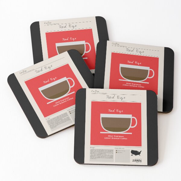 Item preview, Coffee Essential Guide Red Eye designed and sold by My Digital Mind.