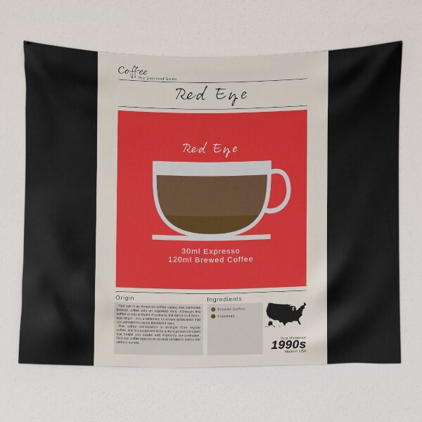 Item preview, Coffee Essential Guide Red Eye designed and sold by My Digital Mind.