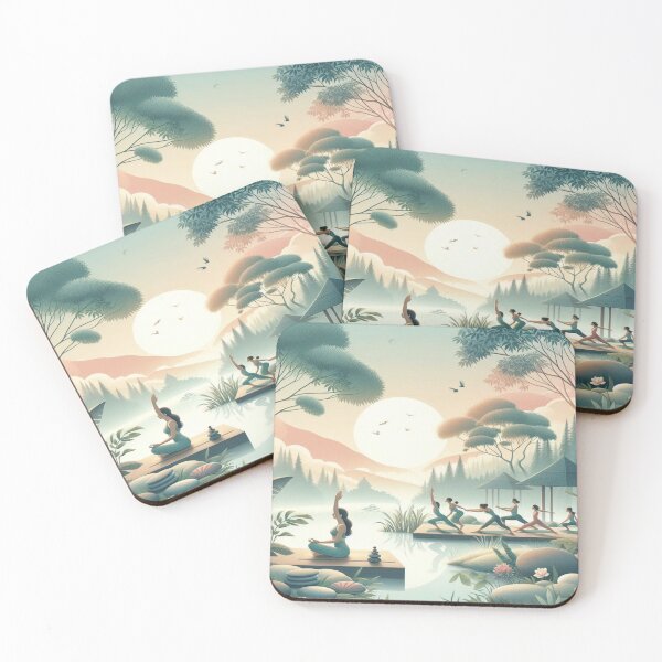 Item preview, Tranquil wellness retreat scene designed and sold by Dominika Farkašová.