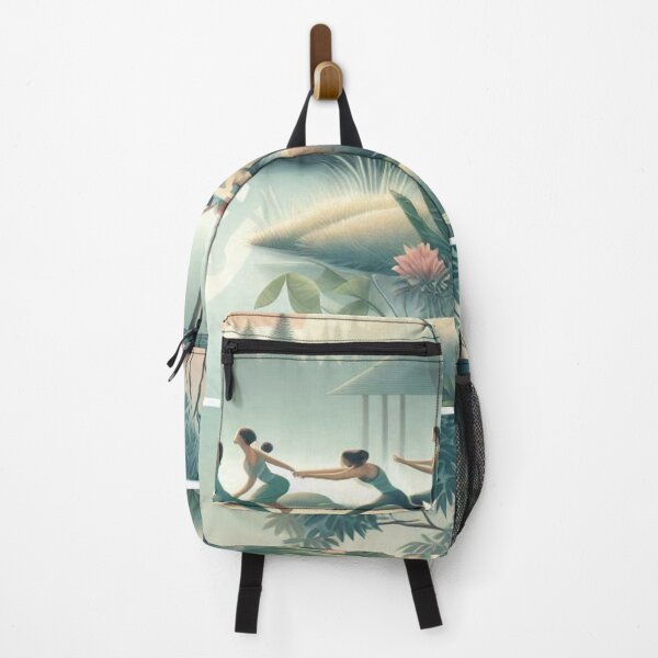 Item preview, Tranquil wellness retreat scene designed and sold by Dominika Farkašová.