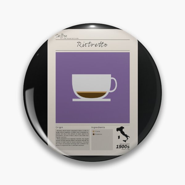 Item preview, Coffee Essential Guide Ristretto designed and sold by My Digital Mind.