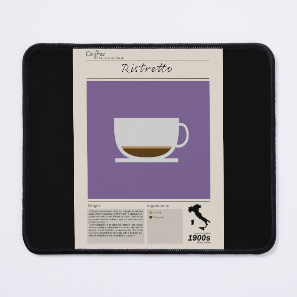 Item preview, Coffee Essential Guide Ristretto designed and sold by My Digital Mind.