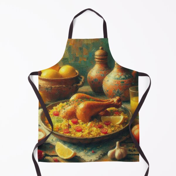 Item preview, Arroz con Pollo Estilo Impresionista designed and sold by artofuniverse.
