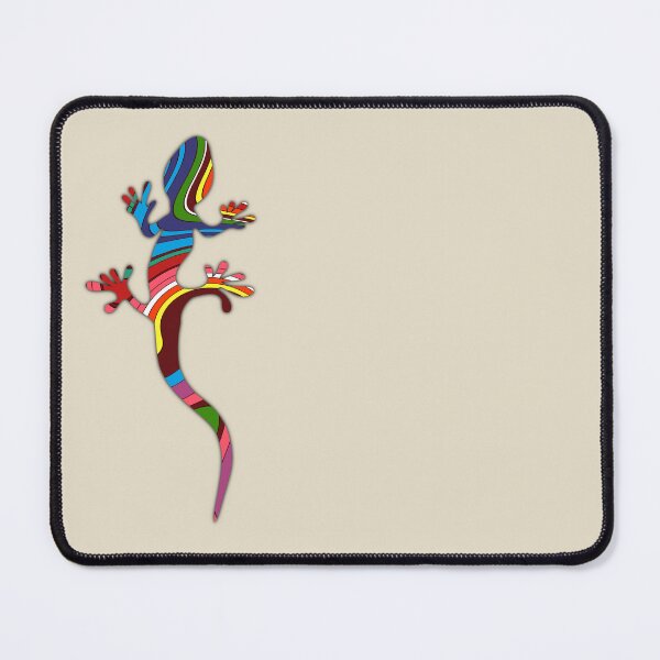 Item preview, Gecko lizard ethnic sign in modern abstract design designed and sold by mikistudio.