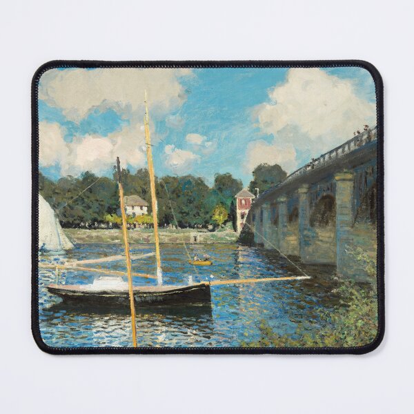 Item preview, Claude Monet The Bridge at Argenteuil - Museum-Grade Archival Matte Print designed and sold by Artistic Gift Print.