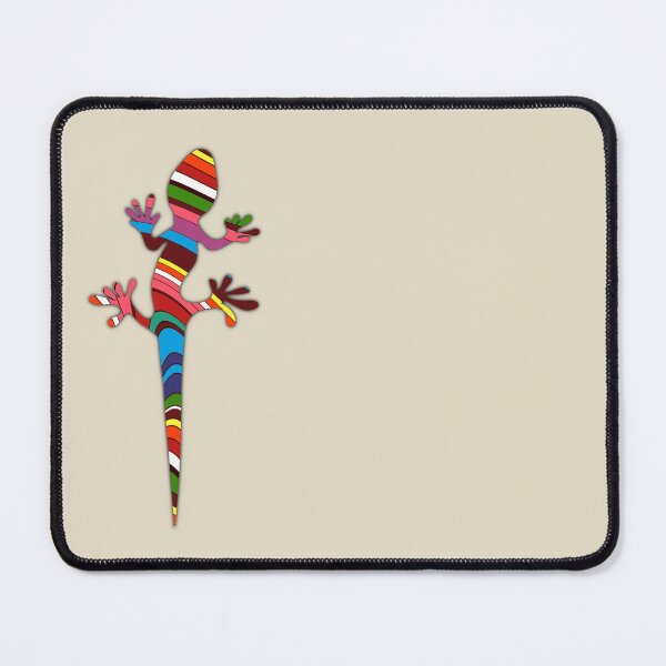 Item preview, Gecko lizard ethnic sign in modern abstract design designed and sold by mikistudio.