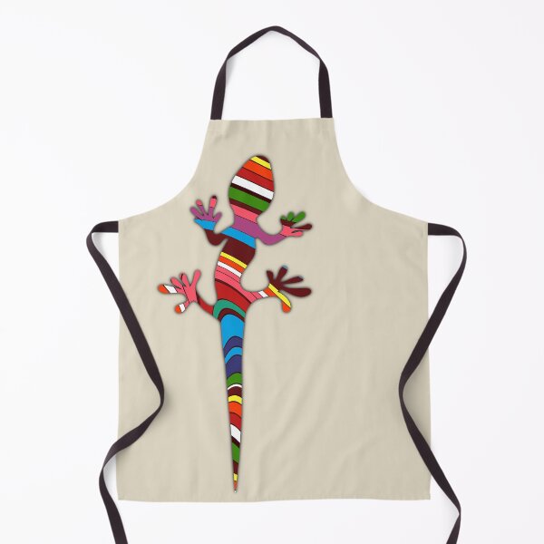 Item preview, Gecko lizard ethnic sign in modern abstract design designed and sold by mikistudio.