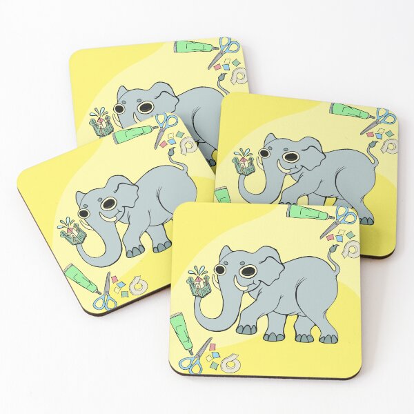 Item preview, Elephant Holding Book designed and sold by Jacqostermann.