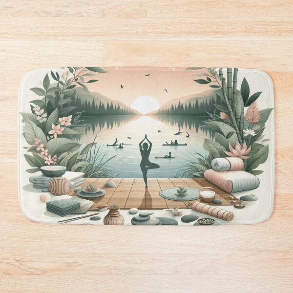 Item preview, serene natural environment illustration designed and sold by Dominika Farkašová.