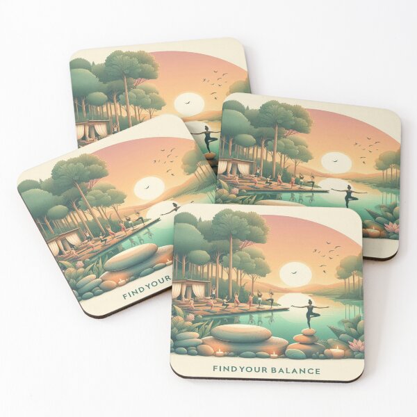 Item preview, unrise yoga practice imagery designed and sold by Dominika Farkašová.