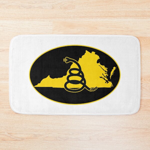 Item preview, VIRGINIA - Freedom Is The Superpower - Modern Gadsden Snake Flag - Dont Tread On Me design designed and sold by pelagio.