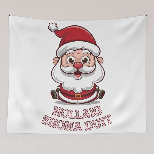 Item preview, Nollaig Shona Duit Irish Santa Claus designed and sold by REAL IRISH GIFTS.