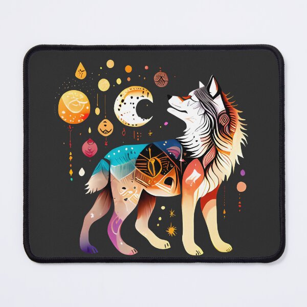 Item preview, 5 legs Magical Tribal Wolf designed and sold by Chubuter.