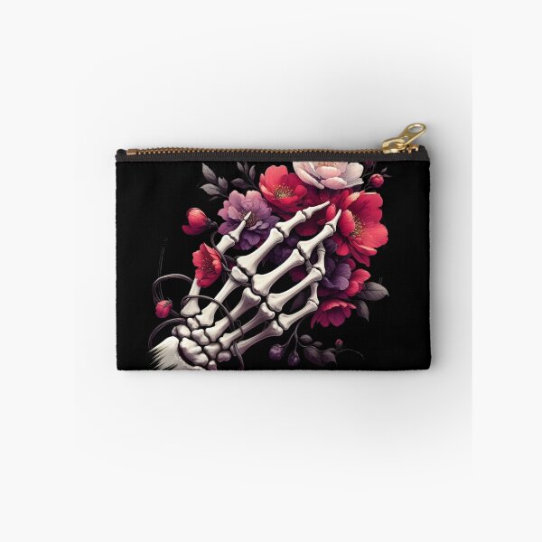 Item preview,  Skeleton Hand with Vibrant Floral Bouquet designed and sold by IllumeInk.