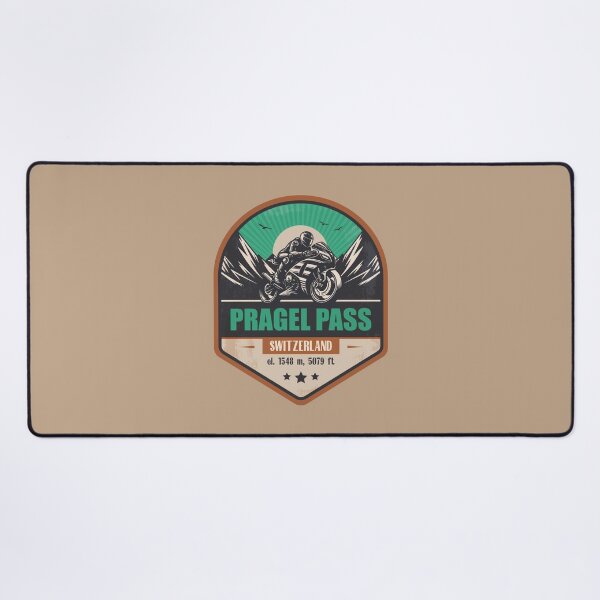 Item preview, Pragel Pass Switzerland Motorcycling Mountain Design designed and sold by CynthiaGraphics.