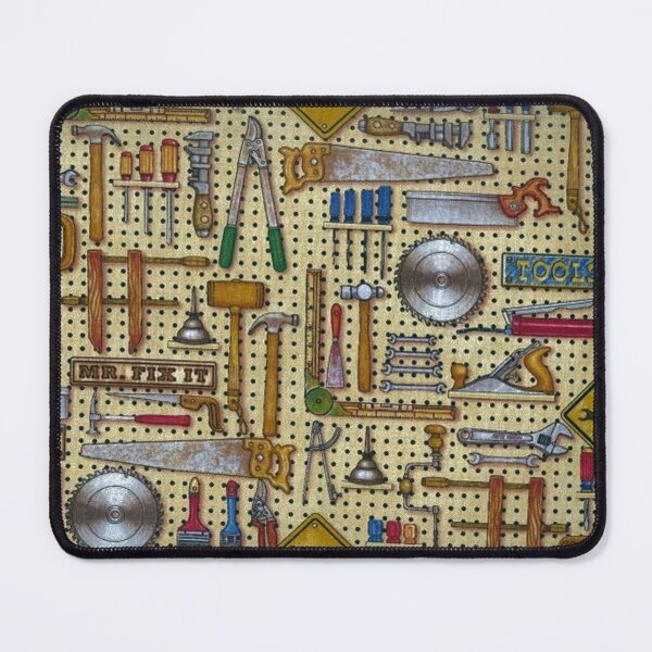 Item preview, Mr. Fix It Handyman Tools Workshop designed and sold by HavenDesign.