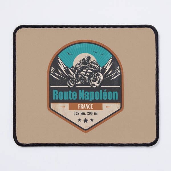 Item preview, Route Napoléon France Motorcycling Mountain Design designed and sold by CynthiaGraphics.