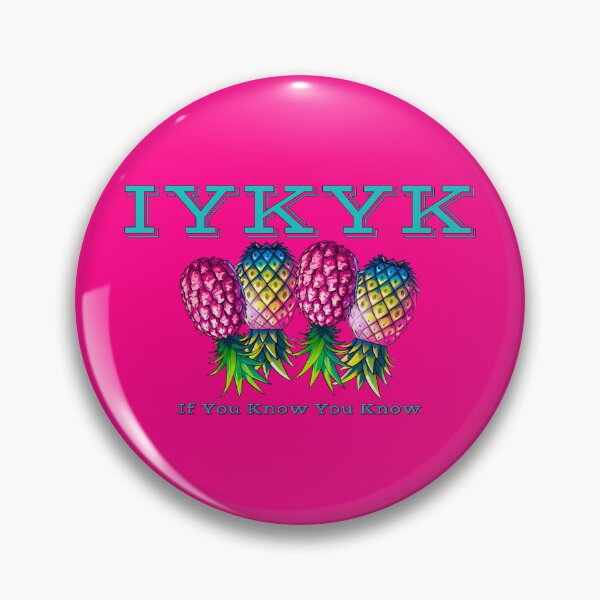 Item preview, If You Know You Know | IYKYK | Upside Down Pineapple Lifestyle designed and sold by JLEmporium.