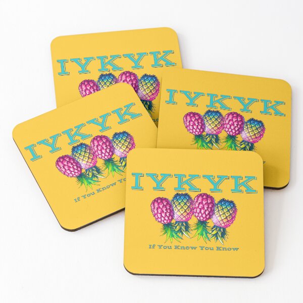 Item preview, If You Know You Know | IYKYK | Upside Down Pineapple Lifestyle designed and sold by JLEmporium.