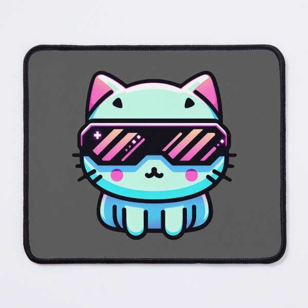 Item preview, Cyber Cat designed and sold by Nostalgia Busters.
