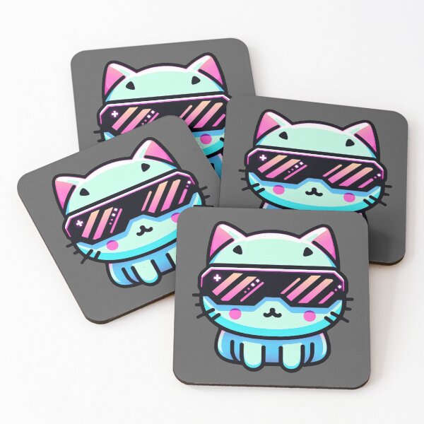 Item preview, Cyber Cat designed and sold by Nostalgia Busters.