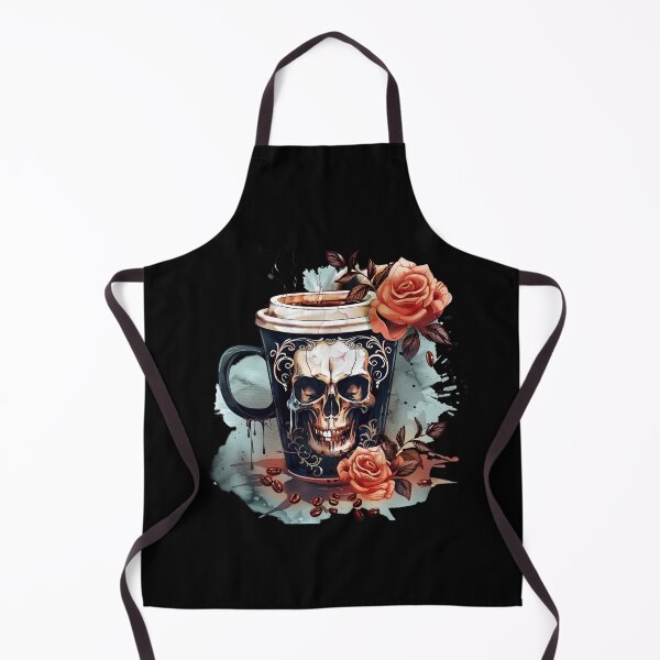 Item preview, IT'S HALLOWEEN GOTHIC COFFE TIME designed and sold by KrissGraphShop.