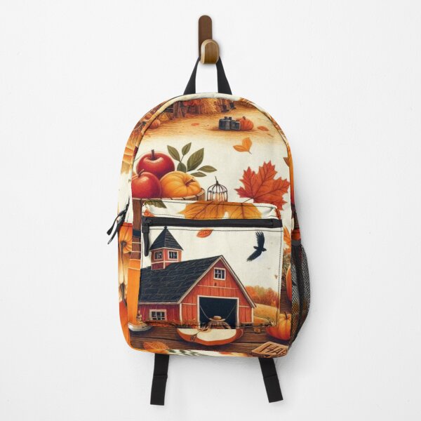 Item preview, rustic farm scene illustration designed and sold by Dominika Farkašová.