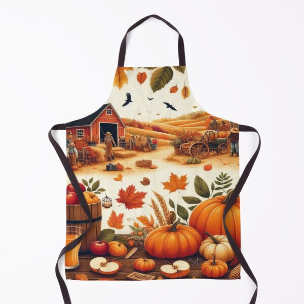 Item preview, rustic farm scene illustration designed and sold by Dominika Farkašová.