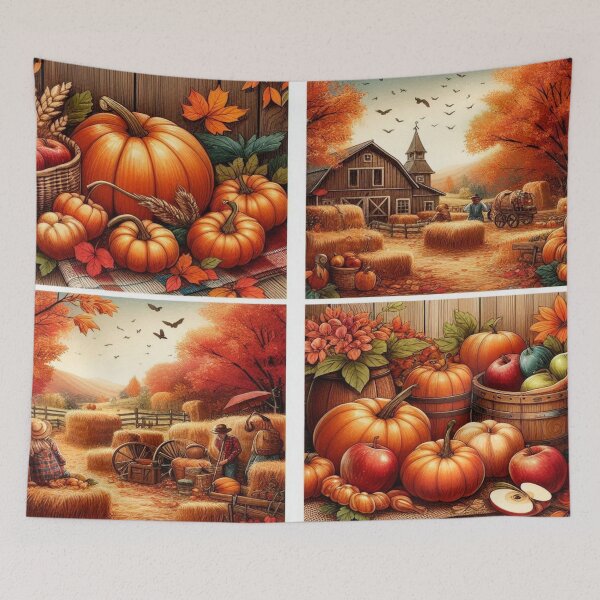 Item preview, colorful autumn leaves display designed and sold by Dominika Farkašová.