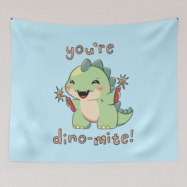 Item preview, Cute You're Dino-mite Dinosaur designed and sold by SpiritedArtwork.