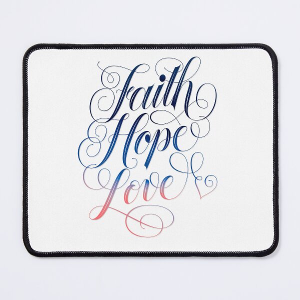 Item preview, Faith, love, hope designed and sold by Sandra Brezina.