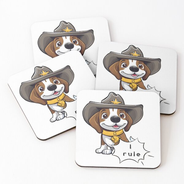 Item preview, Sheriff's dog designed and sold by JoannaArtGo.
