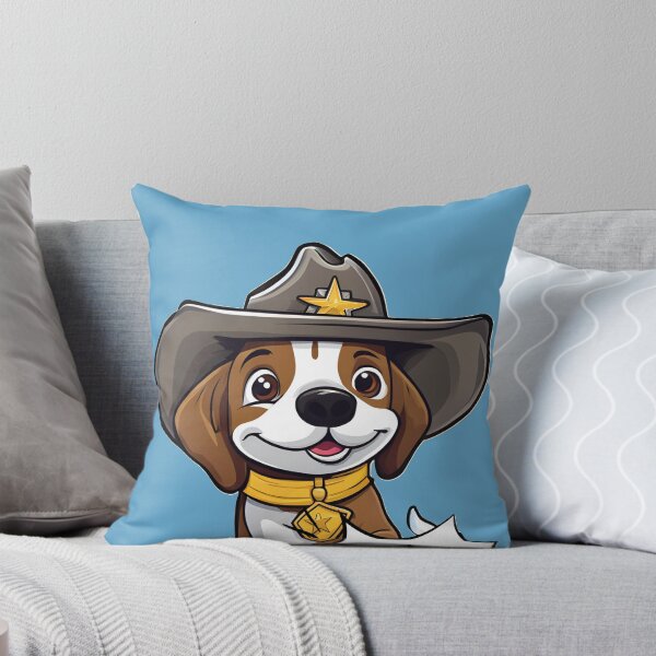 Item preview, Sheriff's dog designed and sold by JoannaArtGo.
